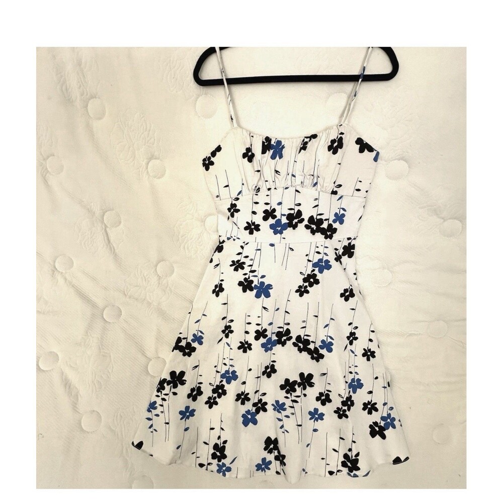 Summer Coastal floral sundress Women’s 10 Medium Cottagecore Wedding Guest Boho